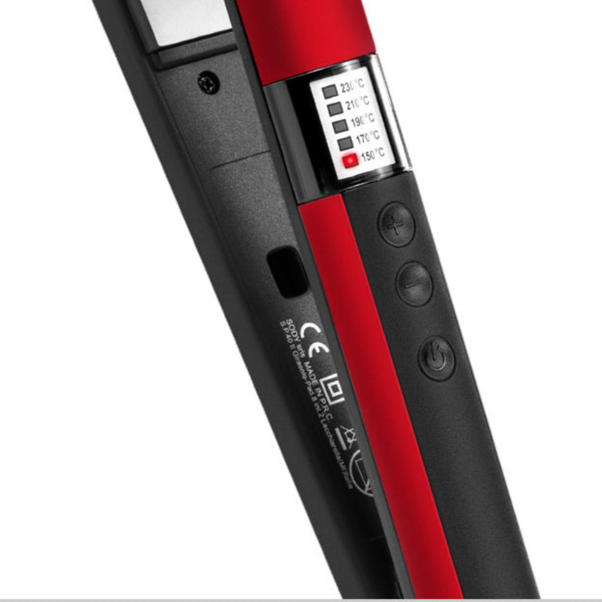 SODY SD5012 Keramisk plattång för rak-vågig styling