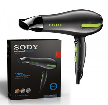 SODY SD3003 DC motor hair dryer 2400W