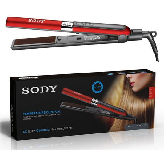 SODY SD5012 Straight to wavy ceramic hair design straightener